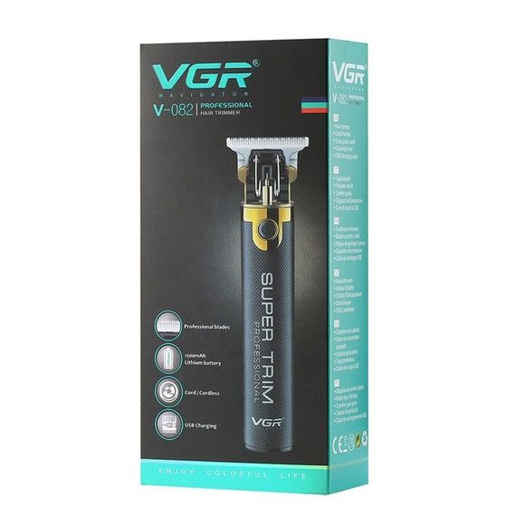 Машинка для стрижки бороди VGR V-082 | Триммер для усов | GT-432 Беспроводная электробритва | Зображення 1