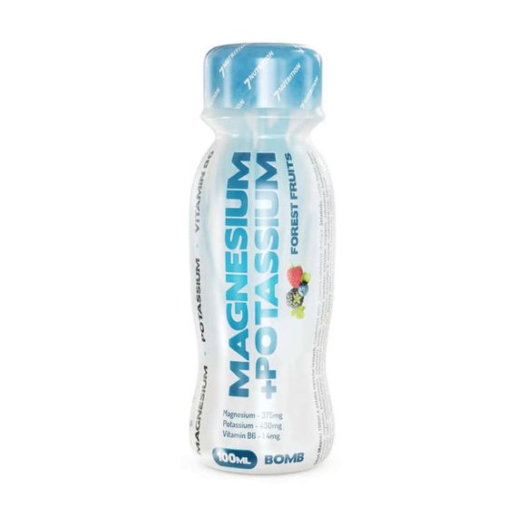 Магній, калій и вітамін B6 Magnesium Potassium B6 Shot (375 mg/430 mg/1.4 mg), 100ml (Forest Fruit)
