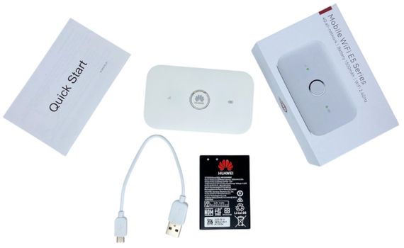 Роутер модем 4G WiFі Huawei хуавей Е5573-320 GSM LTE сім карта 150 Мбіт два виходи під антену | Зображення 2