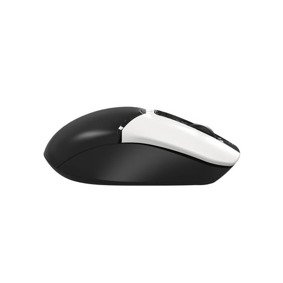 Миша бездротова A4Tech Fstyler FG12 (Panda), USB, безшумна, колір чорний+ білий | Зображення 5