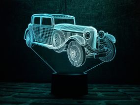 Змінна пластина для 3D світильників "Автомобіль 11" 3DTOYSLAMP