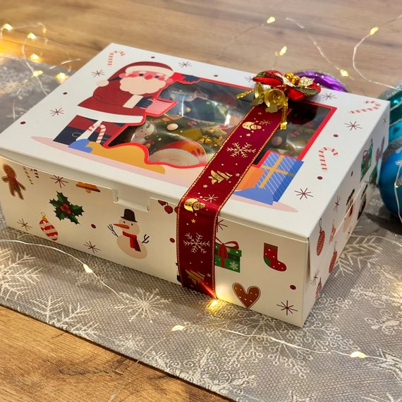 Подарунковий набір пастили “Казка зимових свят” — 25 фруктово-ягідних смаків (450 г) + йогуртова пастила + пастила з горіхами | Зображення 2