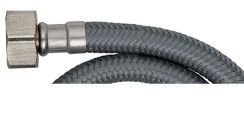 Шланг підводка для води 40см d17мм 1/2"M10 нейлон Corso