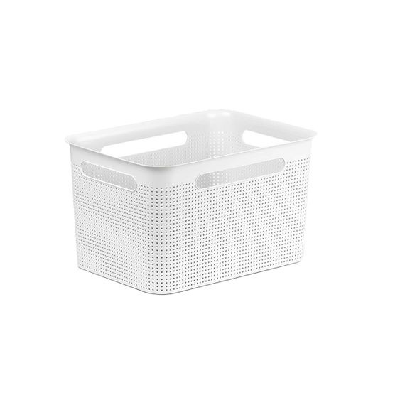 Комод пластиковий на 3 ящики Rotho (Рото) Brisen (10497) Біло-сірий | Зображення 4