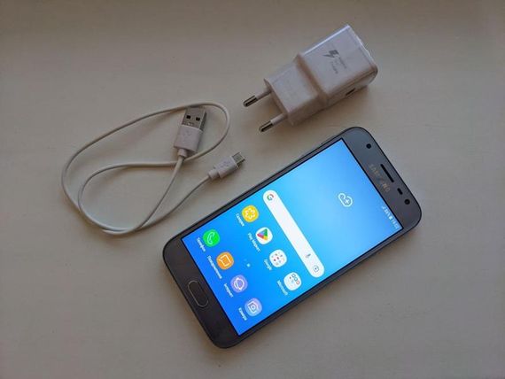 Смартфон samsung j330 бу | Зображення 1