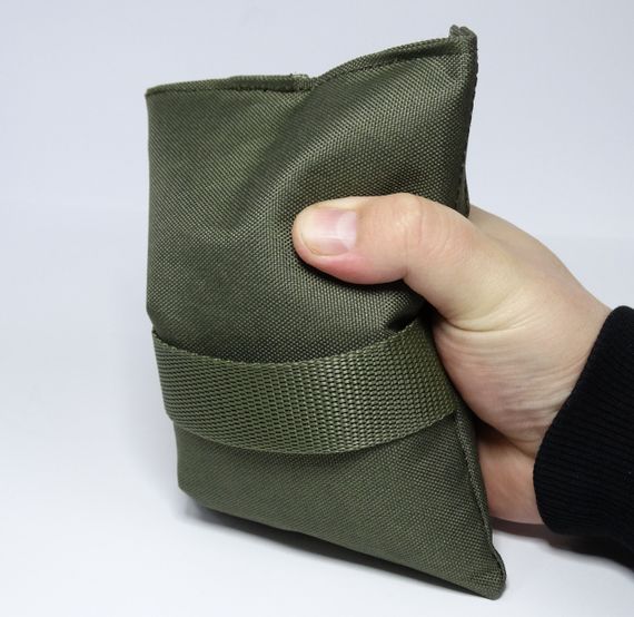 Мішок для стрільби під приклад прямокутний стрілецький 125 на 180 мм олива | Зображення 7