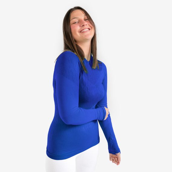 Термофутболка з довгими рукавами Keepdry для дорослих синя - L. | Зображення 3