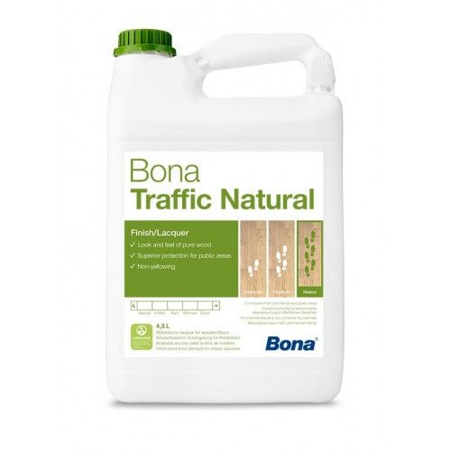 Bona Traffic Natural лак для паркету на водній основі