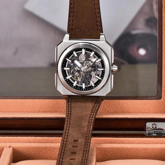 Чоловічий годинник Pagani Design PD-1791 Brown-Silver-Black | Зображення 5