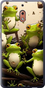Чехол на Nokia 2.1 Жабки "5656u-1532-17620"