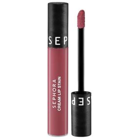 Жидкая матовая помада Sephora Cream Lip stain - 124 Rose Instinct (5 ml)