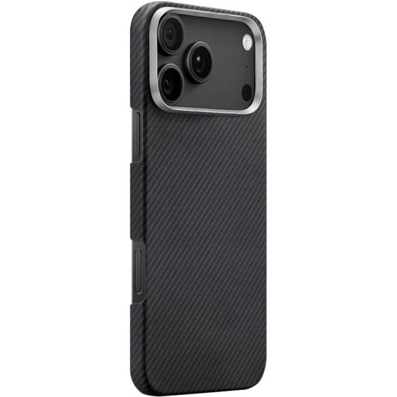 Чохол PC Carbon Protection Slim with Magnetic Fit для Apple iPhone 17 Pro Max / 18 Pro Max (6.9") Black