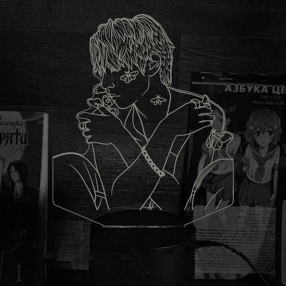 Акриловый светильник-ночник The Rose Усон Ким белый tty-n002246