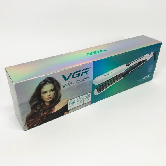 Выпрямитель для волос VGR V-557, Утюжок гофре выпрямитель, Утюжок AN-659 для выравнивания | Зображення 7