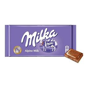 Шоколад молочний Milka Alpine Milk, 100 г, Швейцарія, молочний без добавок
