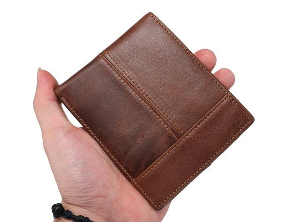 Чоловічий гаманець портмоне Primo PJ002 - Brown | Зображення 6