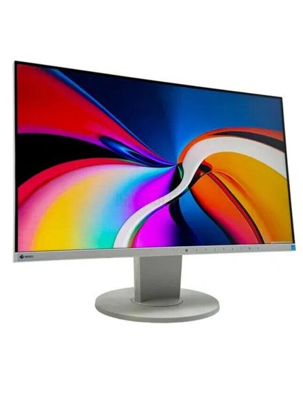 Монітор Широкоформатний Eizo FlexScan EV2450 / 24" (1920x1080) IPS / 1x HDMI, 1x DP, 1x DVI, 1x VGA, 1x USB 3.0, 2x USB 2.0, 2x Audio / 2х 1W / VESA 100x100 / Pivot б/в | Зображення 2