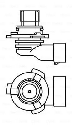 Лампа накаливания HB4 12V 51W P22d PURE LIGHT  BOSCH (1987302153) | Зображення 5