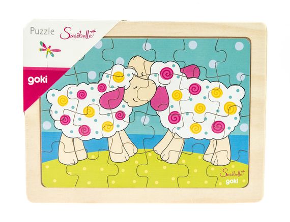 Пазл деревянный goki Овечки Susibelle 57506-2 (57506-2) | Зображення 2
