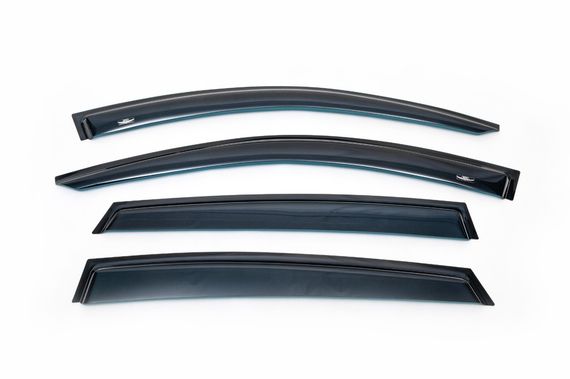 Вітровики (4 шт, HIC) для BMW X4 F-26 2014-2018рр | Зображення 1