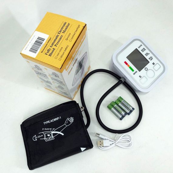 Тонометр с широкой манжетой ARM Style B02R, Качественный плечевой тонометр, Аппарат для MV-680 давления | Зображення 1