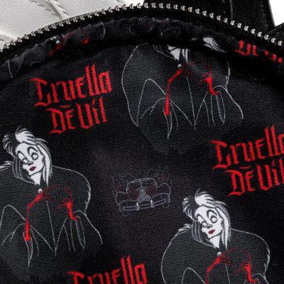 Рюкзак школьный Loungefly Disney - Villains Cruella De Vil Spots Cosplay Mini Backpack (WDBK1534) | Зображення 2
