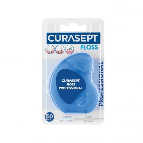 Зубна нитка Curasept PERFECTO професійна, ортодонтична, 50 м