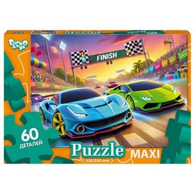 Пазл классический "Спорткар" Mx60-11-14, 60 элементов
