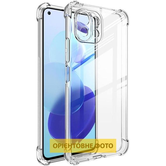 TPU чохол GETMAN Ease logo посилені кути Full Camera для Xiaomi Redmi 15 4G (Global) / 5G Безбарвний (прозорий)