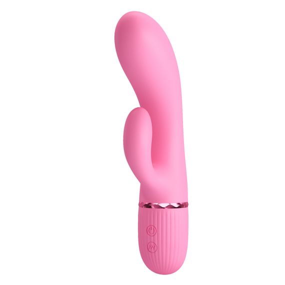 Вібратор-кролик PRETTY LOVE Marski рожевий, 18 х 3.6 см sexstyle | Зображення 2