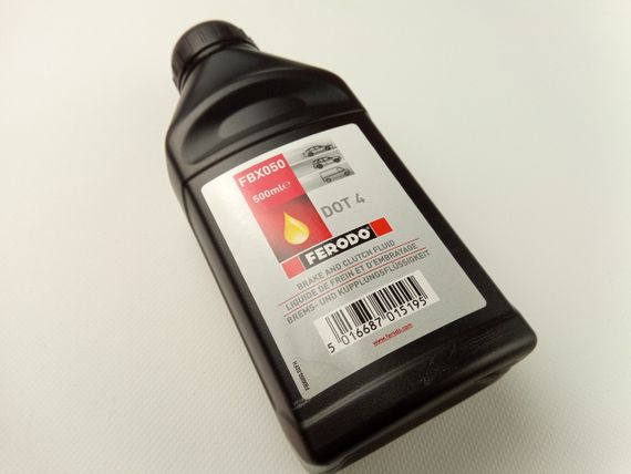 Гальмівна рідина FERODO DOT-4 0,5 л. (FBX050) (93160363) | Зображення 2