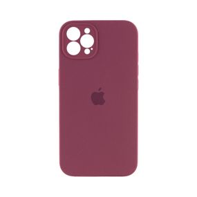 Чохол накладка Silicone Case Full Camera Protection для iPhone 14 Pro Max-plum