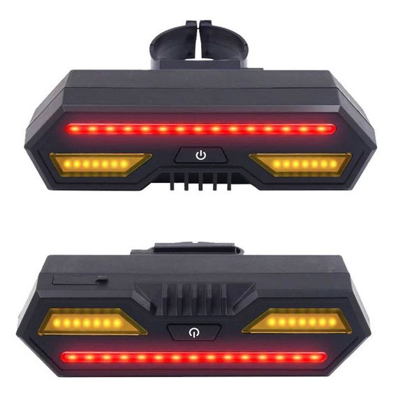 Трекер GPS велосипедний V03B Bike Tacker+Auto Tail Light 2in1 SIM (4GLTE+3GWCDMA+2GGSM) 140/2400mAh Black