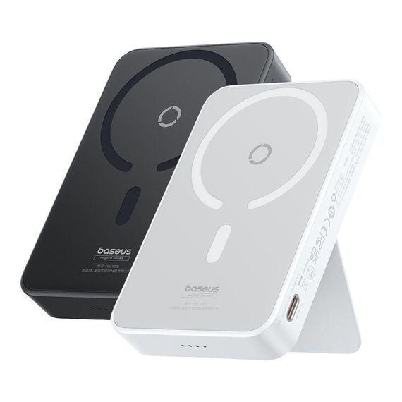 Універсальна Мобільна Батарея Power Bank Baseus MagPro Magnetic Bracket Wireless Fast Charge 20W 5000 mAh | Зображення 1