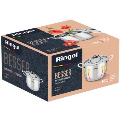 Кастрюля Ringel Besser з кришкою 1,6 л (RG-2021-16) | Зображення 7