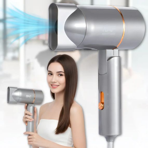 Складаний фен для волосся з двома температурними режимами RAF R.4556G 800W | Зображення 1