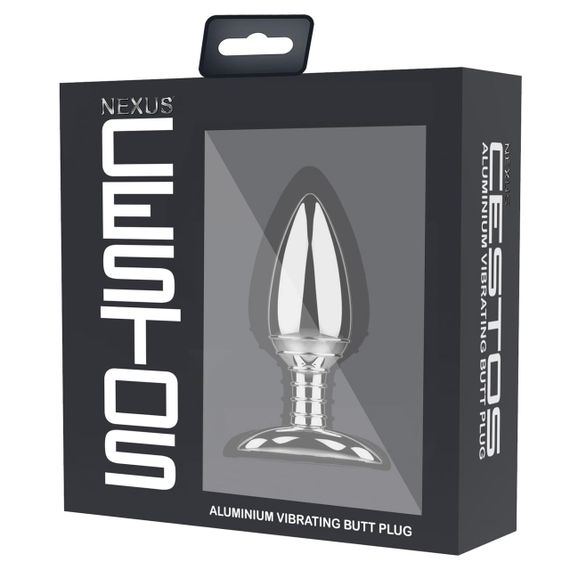 Алюмінієва анальна пробка з вібрацією та дистанційним керуванням Nexus Cestos sexstyle | Зображення 4