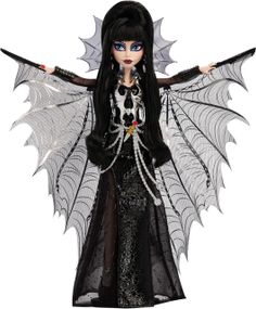 Колекційна лялька Ельвіра володарка темряви Mattel Monster High Skullector Elvira Mistress of The Dark