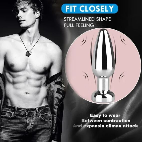 Анальний вібратор масажер простати, еротичний масаж | Зображення 3