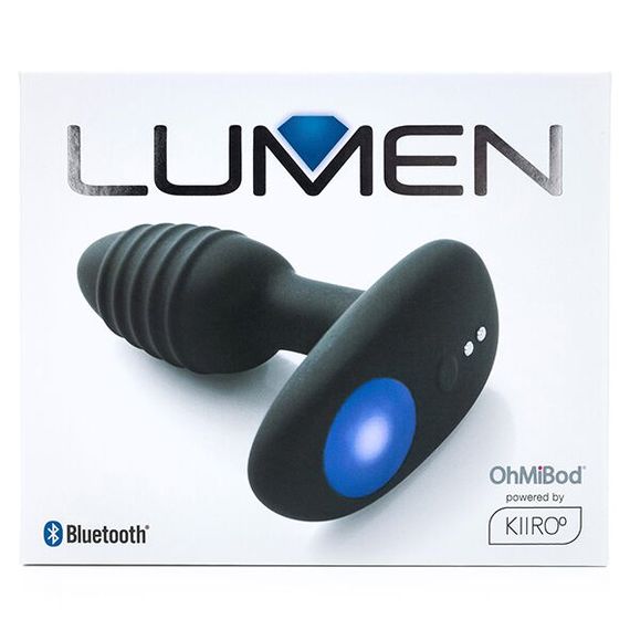 Інтерактивна анальна пробка OhMiBod Lumen powered by KIIROO | Зображення 6