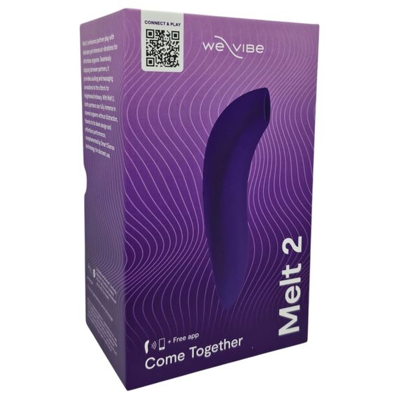 Кліторальний вакуумний смарт-стимулятор We-Vibe Melt 2 фіолетовий Sex Aura | Зображення 9
