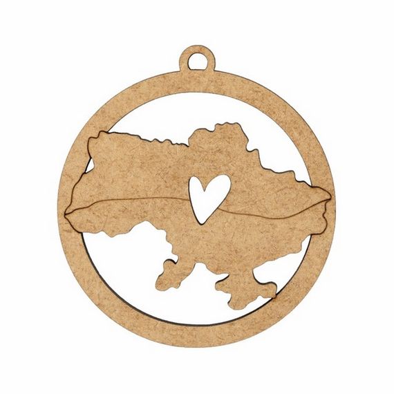 Дитячий набір заготовок "З Україною в серці" UKR-LOVE 7,5х8 см | Зображення 1