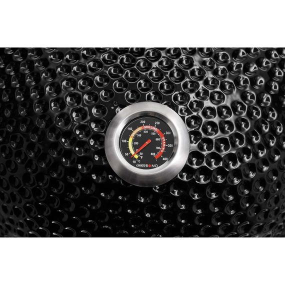 Керамічний вугільний гриль Kamado Bono Grande Ø 59 см чорний TQ0023ALLIN Код: 013912 | Зображення 7