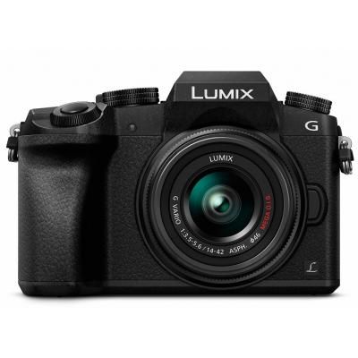 Цифровий фотоапарат Panasonic DMC-G7 Kit 14-42mm Black (DMC-G7KEE-K) | Зображення 1