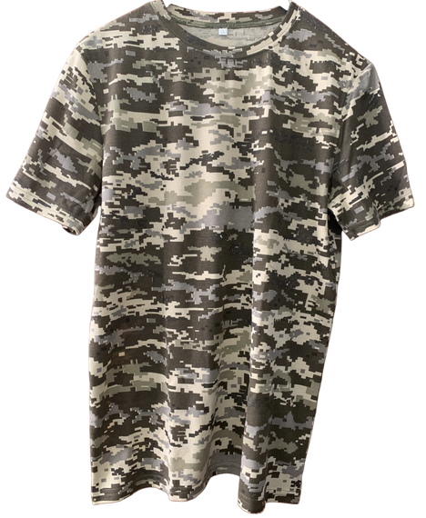 Футболка Tactic4Profi кулир зеленый пиксель с коротким рукавом S