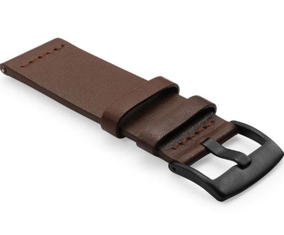 Шкіряний ремінець Primo Classic для годинника Xiaomi Amazfit GTR 47 mm - Coffee | Зображення 5