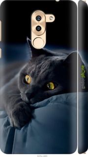 Чохол на Huawei Mate 9 Lite Димчастий кіт "825m-474-2448"