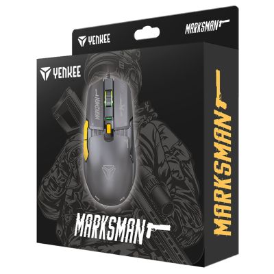 Мышка YENKEE YMS 3600BK Marksman USB Black (45021055) | Зображення 3