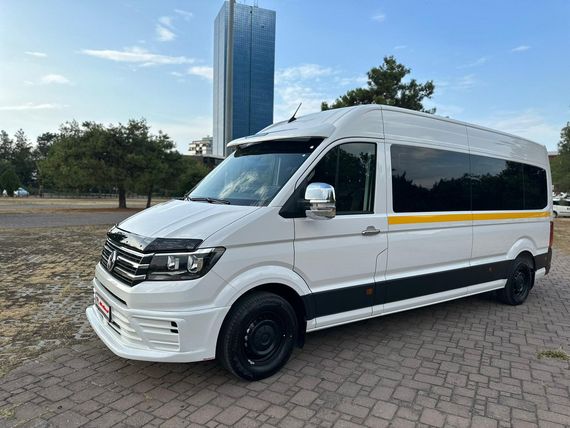 Накладка на передний бампер 510B (под покраску) для Volkswagen Crafter 2016- гг | Зображення 2