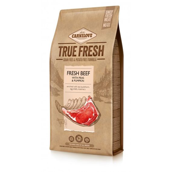 Корм сухий Carnilove True Fresh BEEF for Adult dogs для дорослих собак усіх порід з яловичиною 11,4 кг